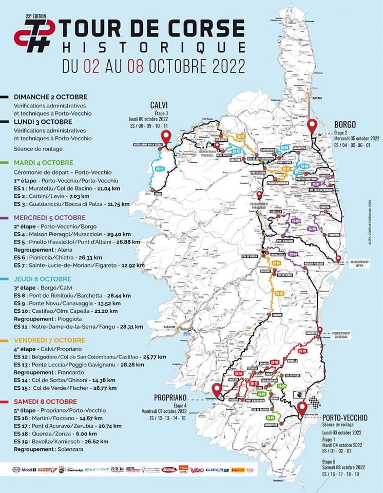 "Tour de Corse automobile historique"
