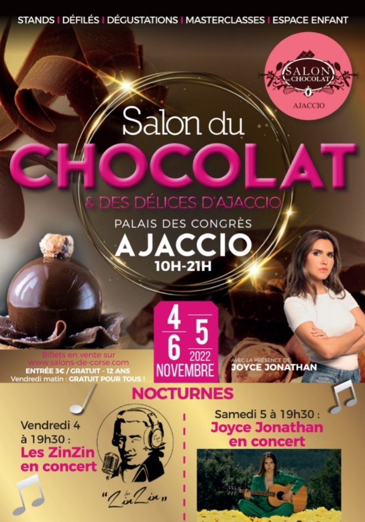 Salon du chocolat et des délices de Corse.