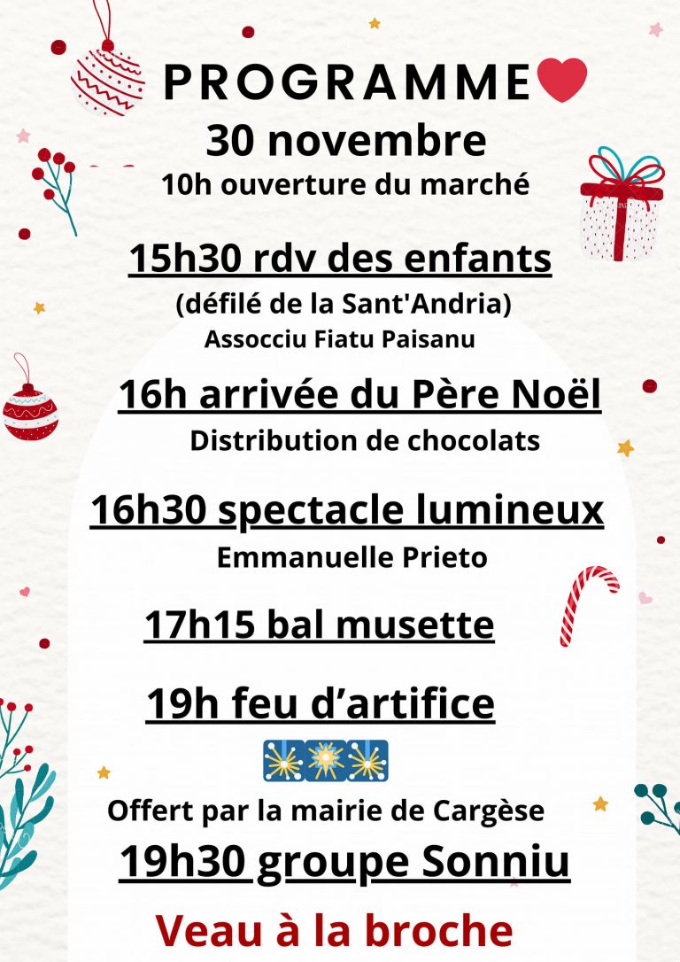Marché de Noel 2024
