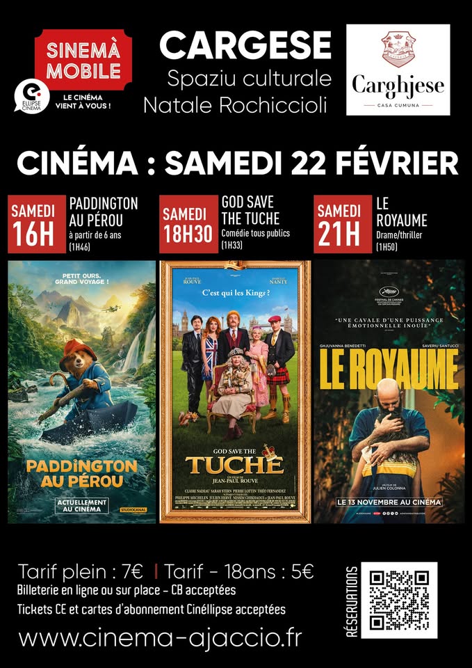 _Cinéma à Cargèse .22 Février 2025.