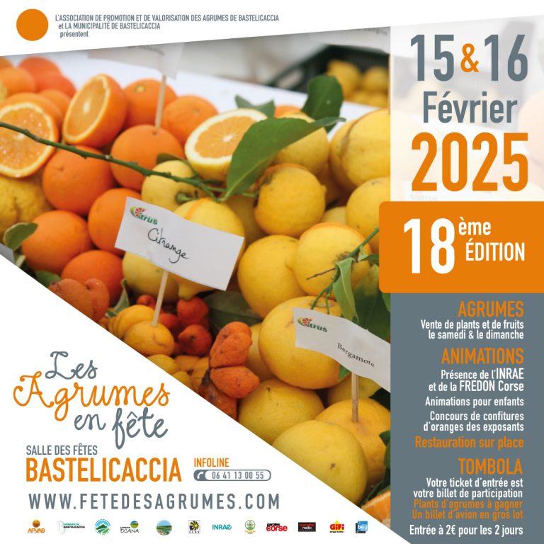 _Les agrumes en fête. 15 & 16 février 2025.