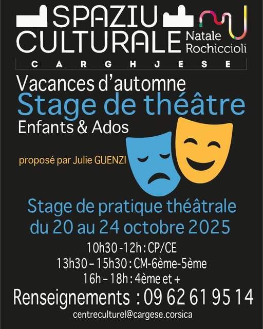 _ Stage de théatre . Spaziu culturale . Carghjese _