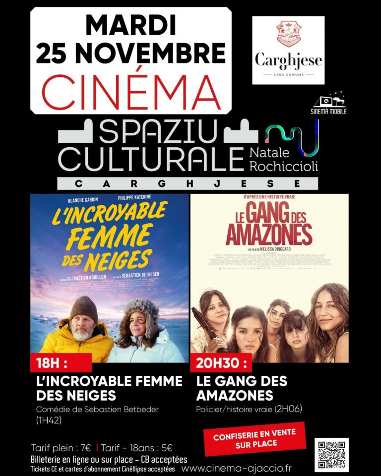 _ Cinéma au Spaziu culturale Natale Rochiccioli _